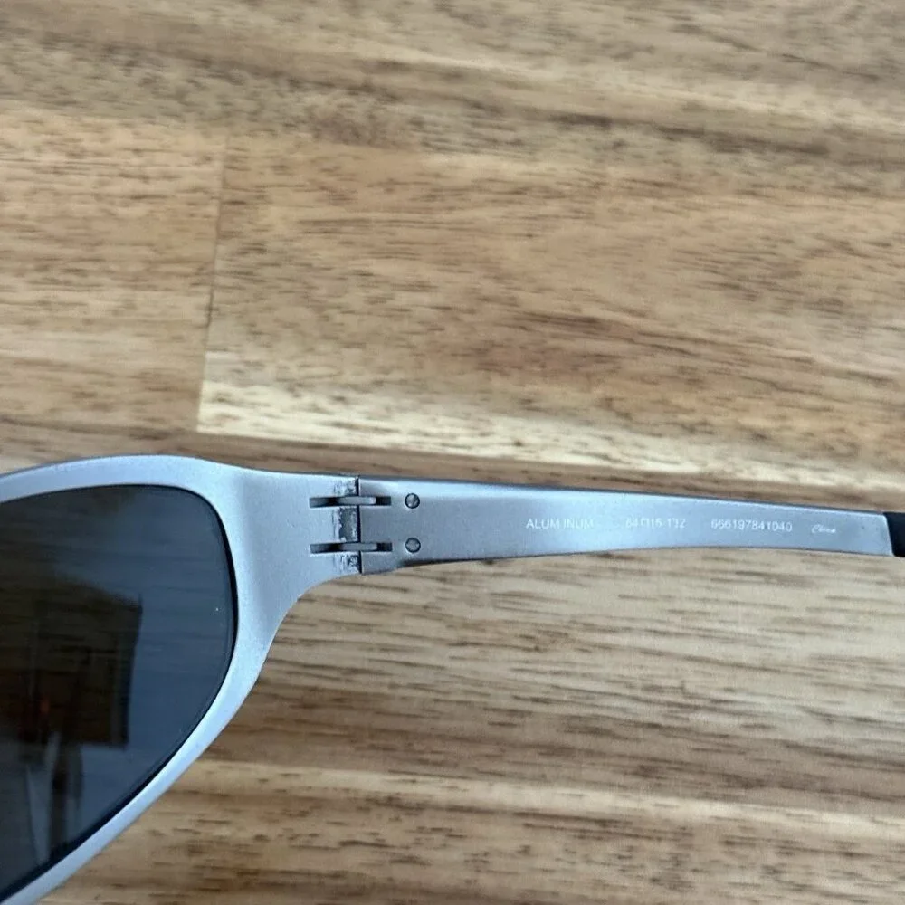 GTV Voyage Aluminum Polarized Sunglasses, Silver‎ Frame Grey 64 15 132